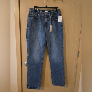 NWT Good American Good Boy Jeans (10/30)